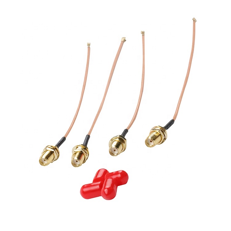 Соединительный коаксиальный кабель RF Pigtail в сборе 10 см с SMA female к MMCX Штекерный разъем RG 178 коаксиальный кабель