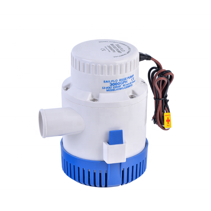 Sailflo non-auto 3700GPH аккумулятор Трюмный лодочный насос для RV/Yatch