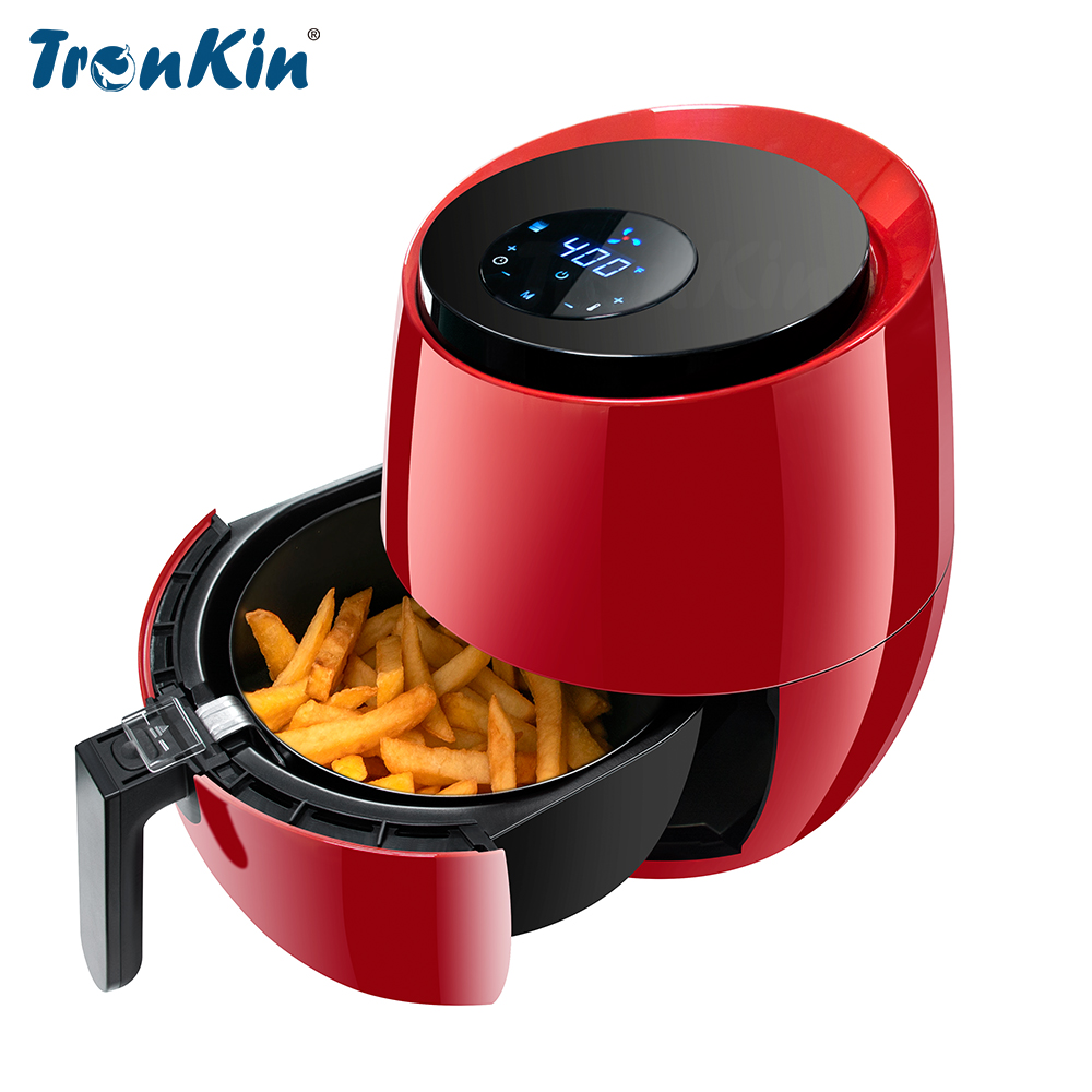 Оптовая продажа красный светодиод воздуха фритюрница без масла airfryers на газовом топливе коммерческого friggitrice ad Ария presto фритюрницы de aire Smart воздуха фритюрница с двумя решетками