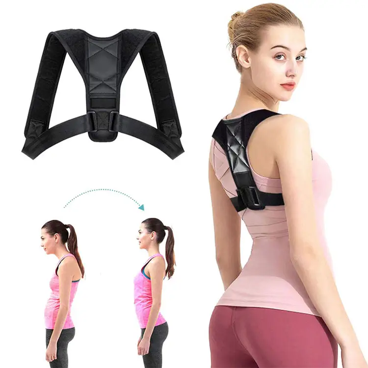 Корректор осанки, бандаж для спины и тела, регулируемый Поясничный плечевой спинномозговой Поддерживающий Пояс