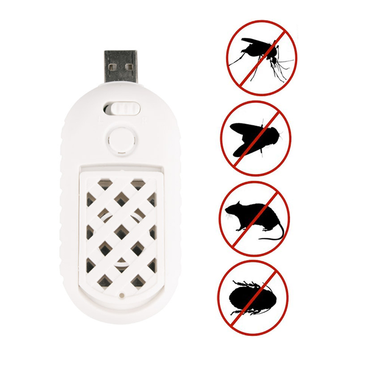 Портативный USB антимоскитный репеллент на батарейках Электрический репеллент от комаров для автомобиля/дома/улицы/охоты