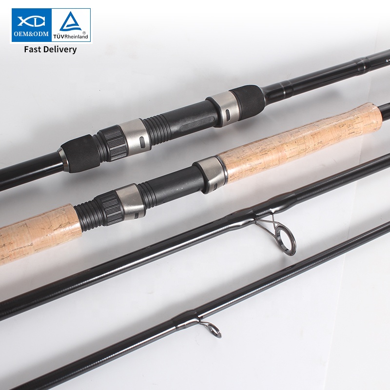 XDL Best selling 3.9M / 12.8ft 3 Section Plastic wheel seat fishing rod surf casting ultra light fishing rod