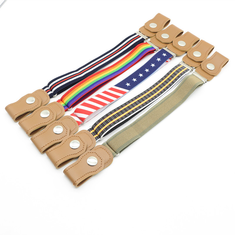 Children's belt baby elastic belt boys and girls elastic belt