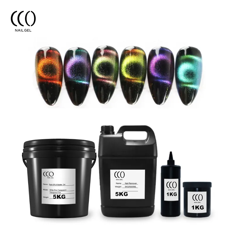 Factory Supplies Fashion Design OEM Private Label Cat Eyes Magnetic Nail Gel Polish For Salon