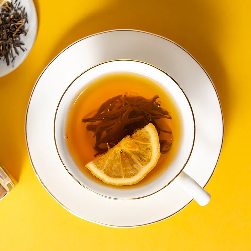 Customized Chinese Lemon Black Tea Health Combination Herbal Tea Box