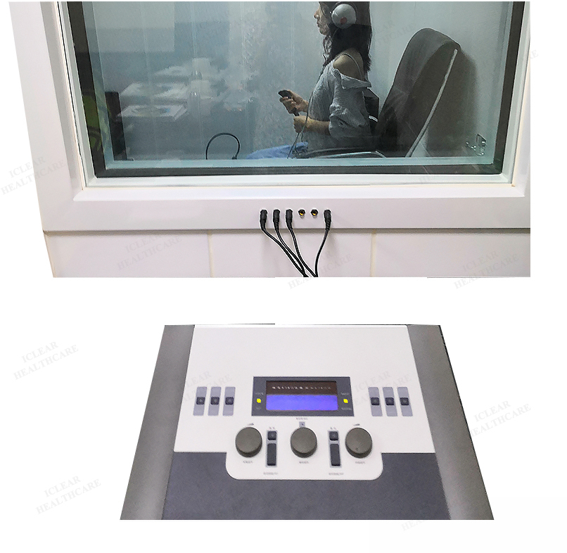 China Economic Computerized Portable Medical Clinic Diagnostic Pure Tone Audiometer AD104