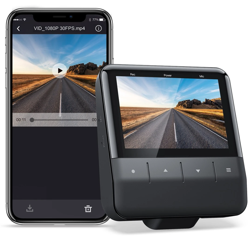APEMAN 2.45 Inch full HD 1080P 170 Wide Angle Dash cameras for cars Sony sensor