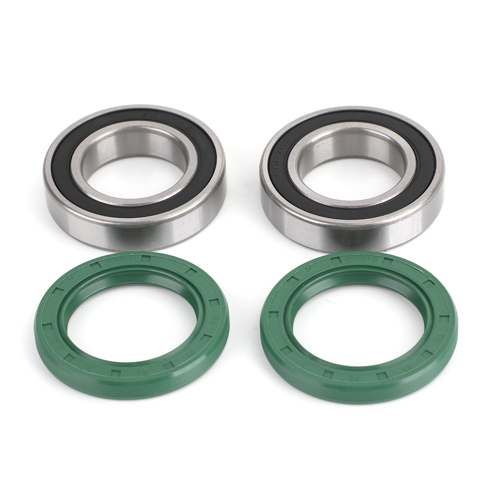 Areyourshop Axle Wheel Bearings + Seals Fit for Yamaha Breeze 125 Grizzly 125 Tri Moto 85-10