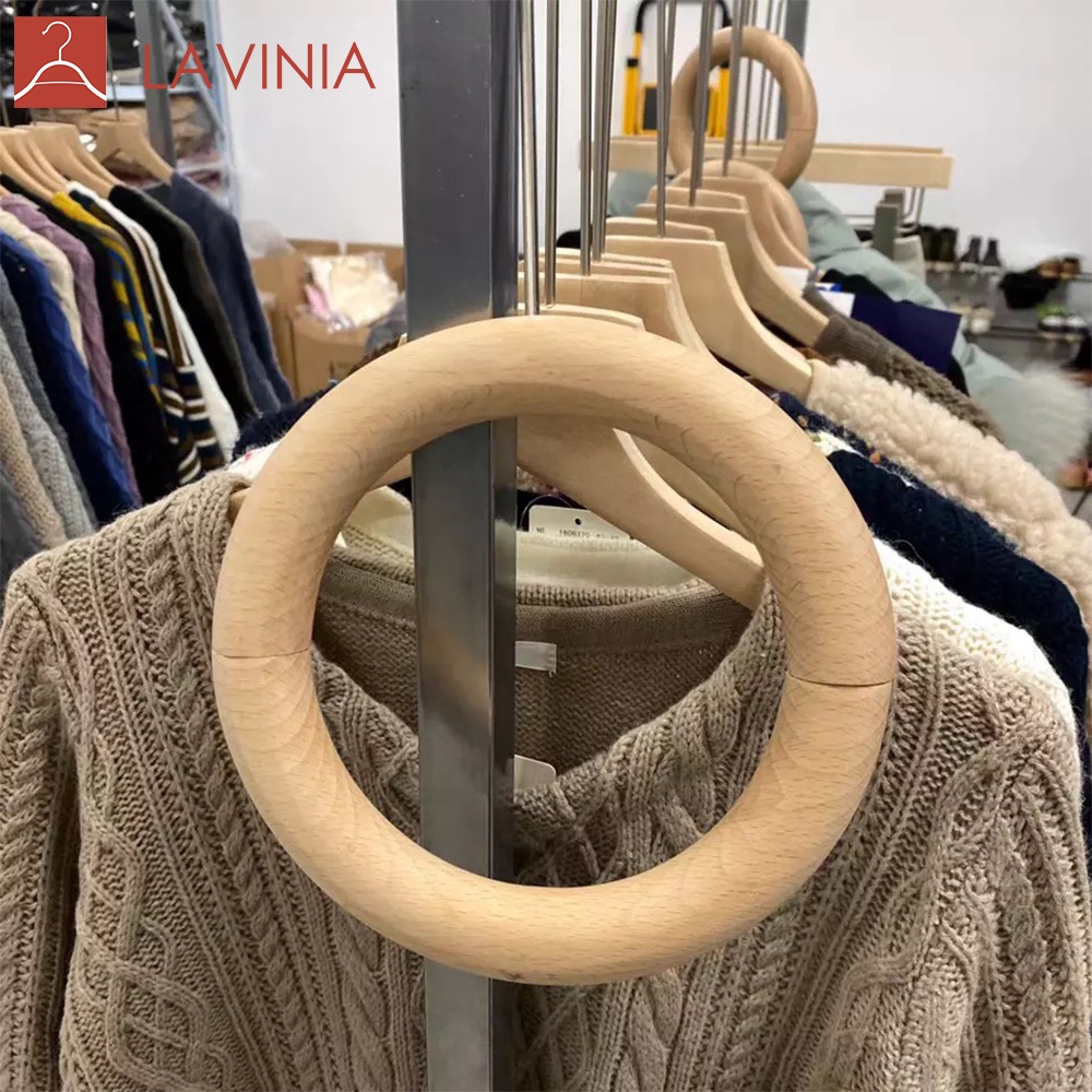 Деревянные вешалки для шарфов Lavinia, розничная продажа вешалки для шарфов