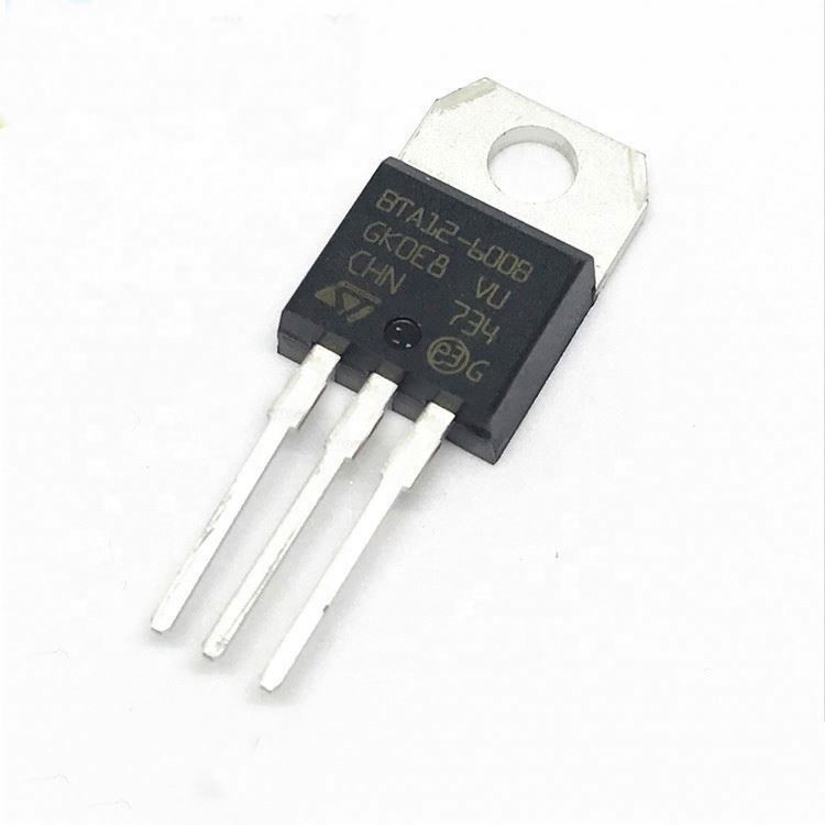 BTA12-600BRG триггер устройства симисторов TRIAC 12A 600V TO220 утепленная Интегральные схемы ic чип BTA12-600BRG