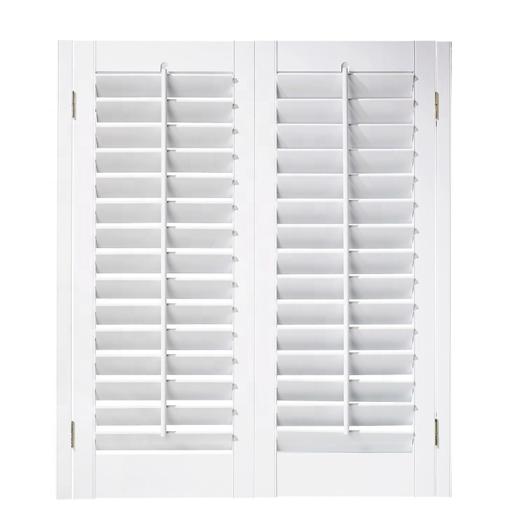Australia and USA indoor High Quality Home Decorative Wooden Plantation Shutter Plantation Shutter Louvers For Wholesale