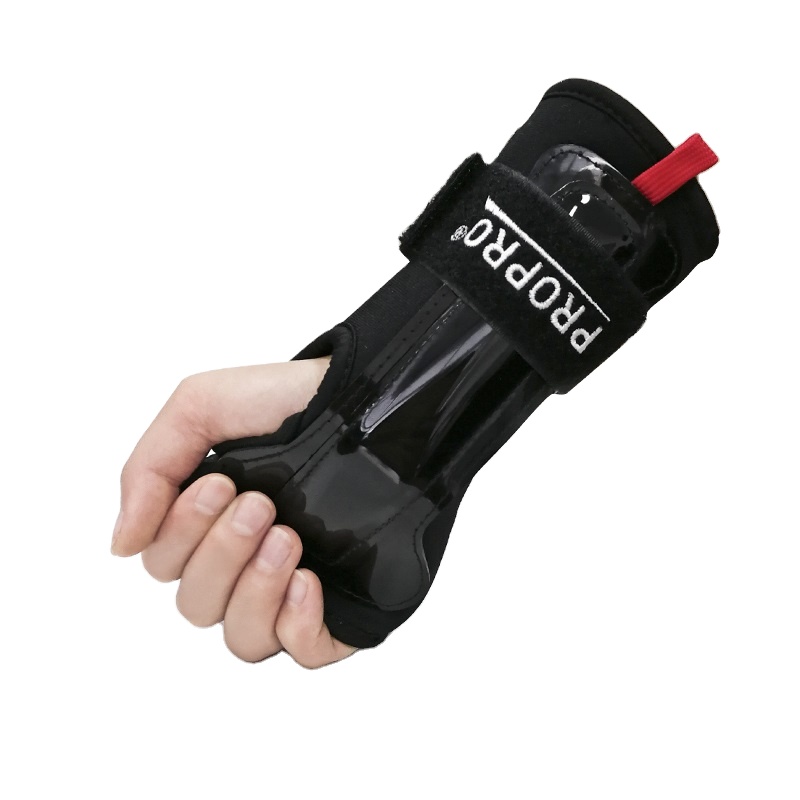 Metal Plate Support Palm Wrist Guard Inline Skates Skateboard Ski Protective Gear