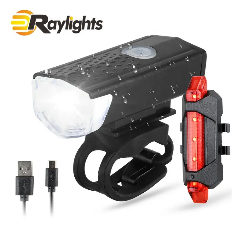 Outdoor USB Bike Light Rechargeable Bicycle Front Light lamp Headlight Flashlight Bicycle Light Cycling LED Flashlight Lantern