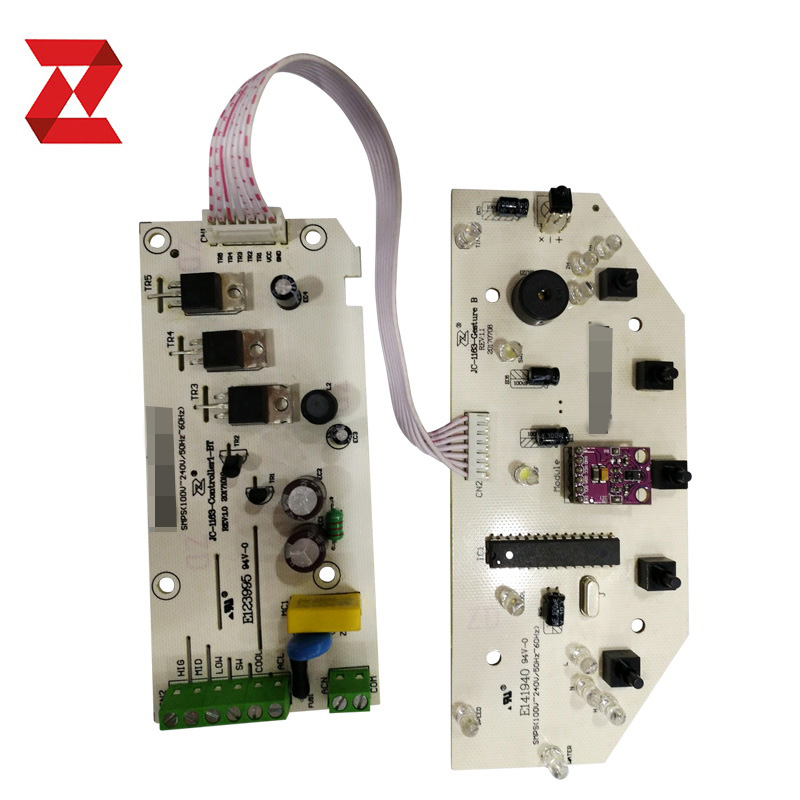 programmable full set water cooling fan pcb assembly