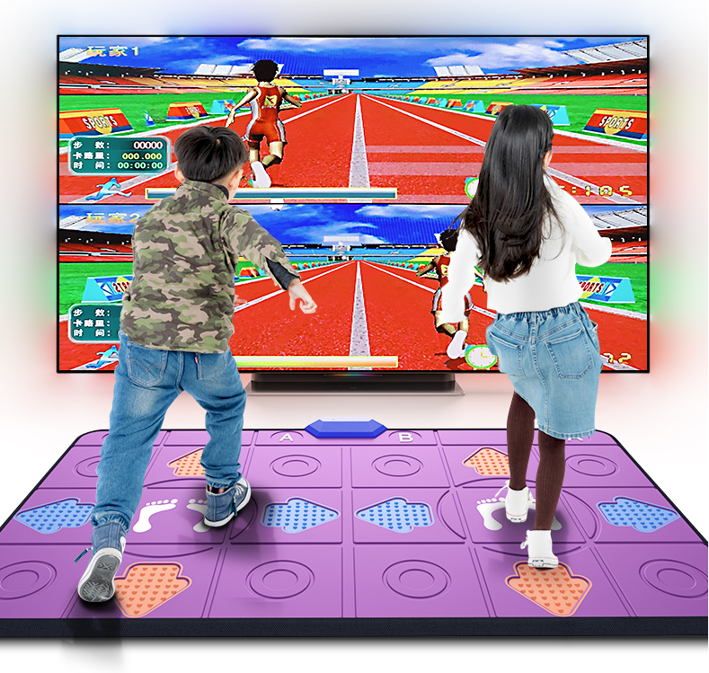2020 Новый танцевальный коврик HDMI 1080P Беспроводная танцевальная площадка видео игра для домашнего ТВ Девушки Дети любимая Встроенная и загружаемая видео музыка