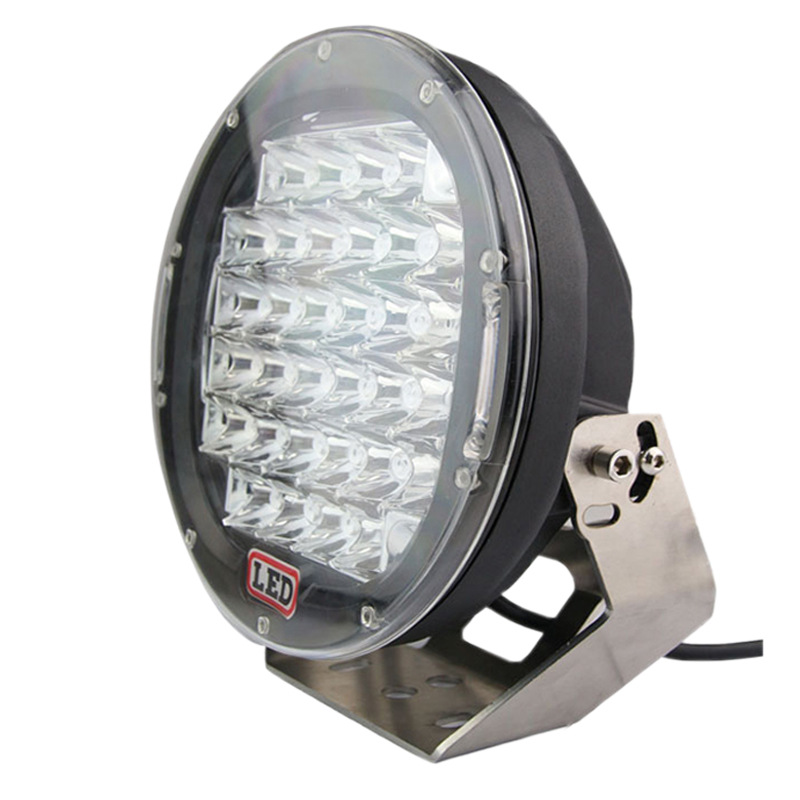 96 W 9 inch Led Work Light Headlamp Spot Light Bar Round Off Road Led Driving Fog Light Bumper for Off-road SUV 4x4Jeep
