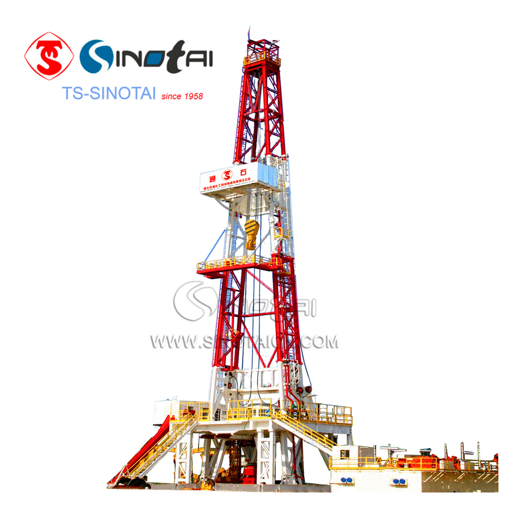 TS-SINOTAI API трейлер-установленная буровая установка