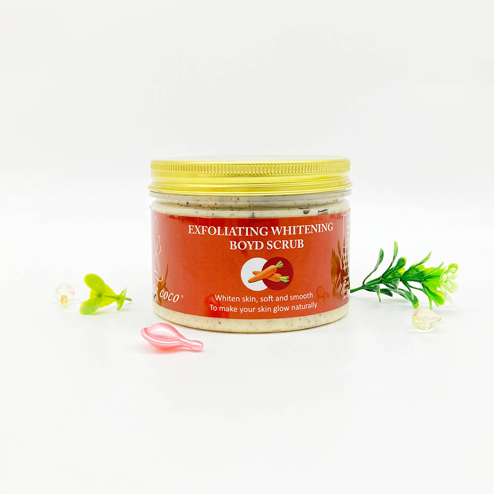 Exfoliating Whitening Body Scrub For Dead Skin Whitening Make your Skin Softer & Smoother Natural Bath Scrub 300g