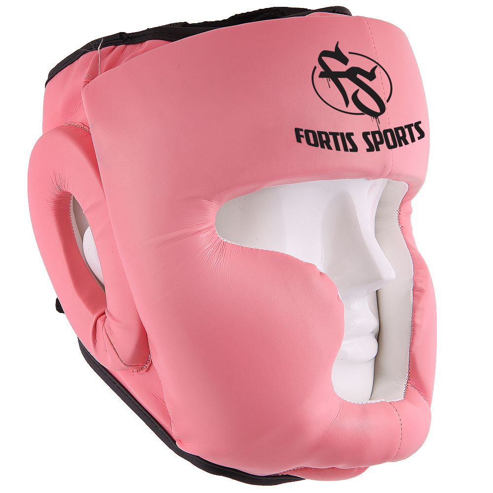 Custom Logo Full Face Boxing MMA Head protector Guard Made training head gurads