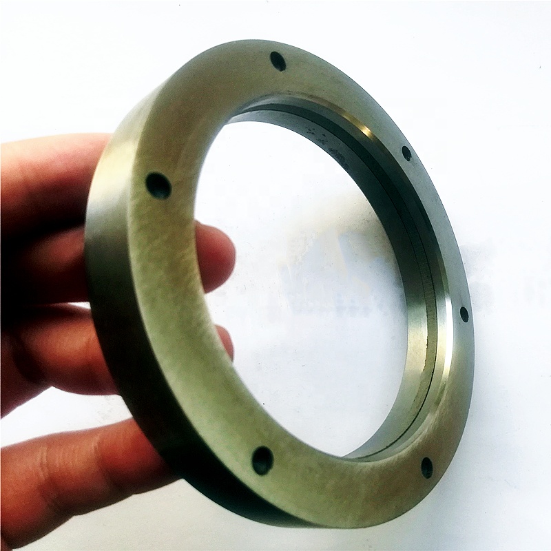 Custom Round Slitting Shear Cut Blade Tool Steel Eccentric Locking Bottom Knife