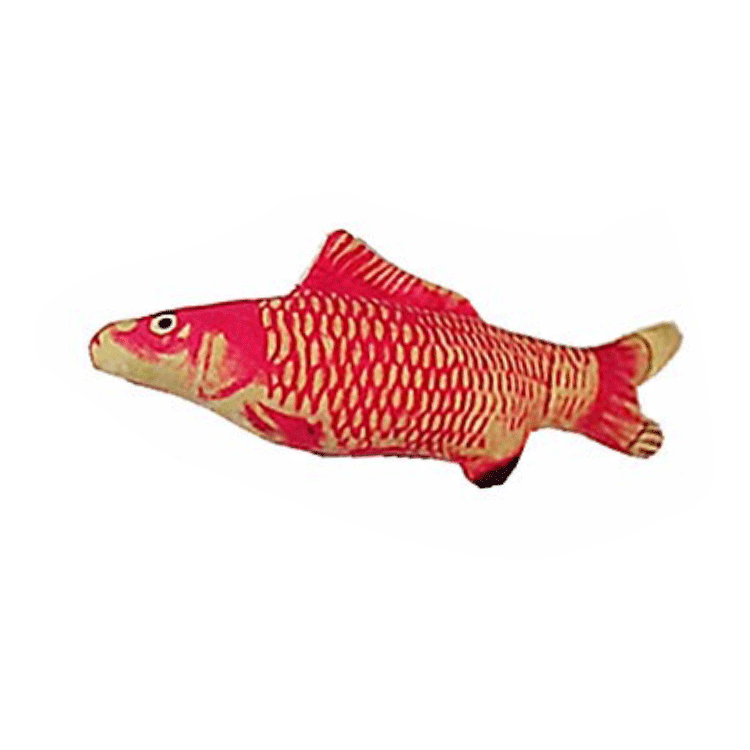 Factory direct sales pet toy catnip fish toy simulation crucian carp cat stick pillow cat supplies plush toy customization