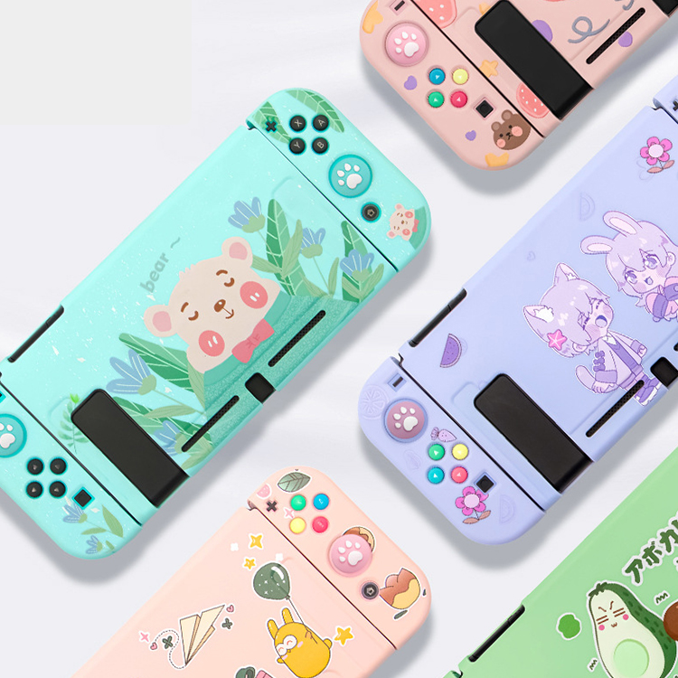 Цветной защитный чехол из ТПУ для игровой консоли NS switch оптом