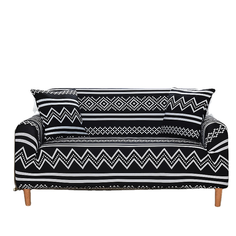 China supplier elastic stretch sofa cover couch clipcover Double-seat Sofa Cover for bedroom