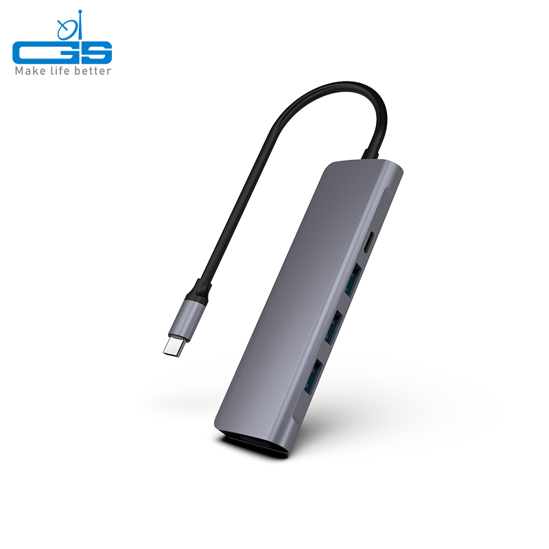 Док-станция для передачи данных USB 5 в 1 Usb 3,0 для Macbook