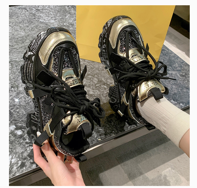 Fashion Women Cementing Solid Quality Sport Running Shoes Ladies Girl Casual Walking Style Rubber Breathable Mesh Sports Shoes