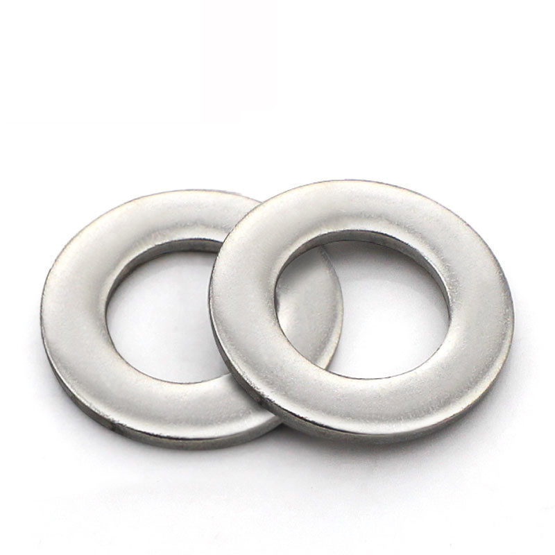 Hot sale high quality Stainless Steel 304 316 All Size Plain Standard Flat Gasket Washer DIN125