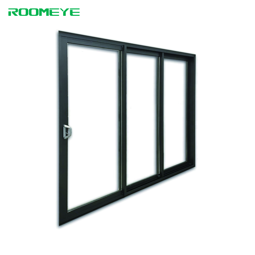 Roomeye алюминиевая стеклянная штабелирующая дверь