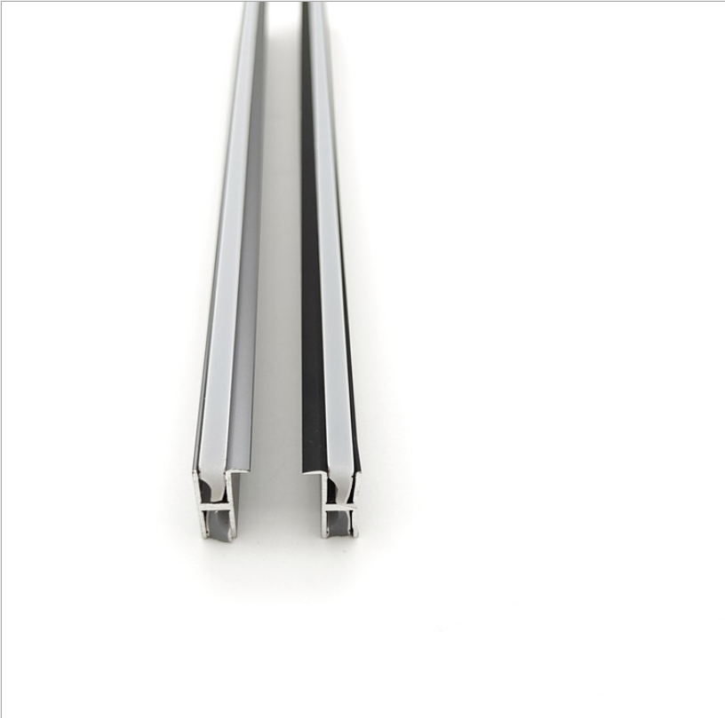 China supplier led strip light aluminum profile /aluminum led strip U channel and pc diffuser