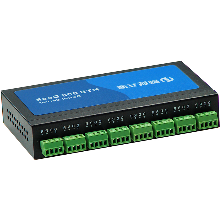 Новый дизайн, оптовая цена, HTS-608-8MD ip конвертер последовательный сервер из Китая