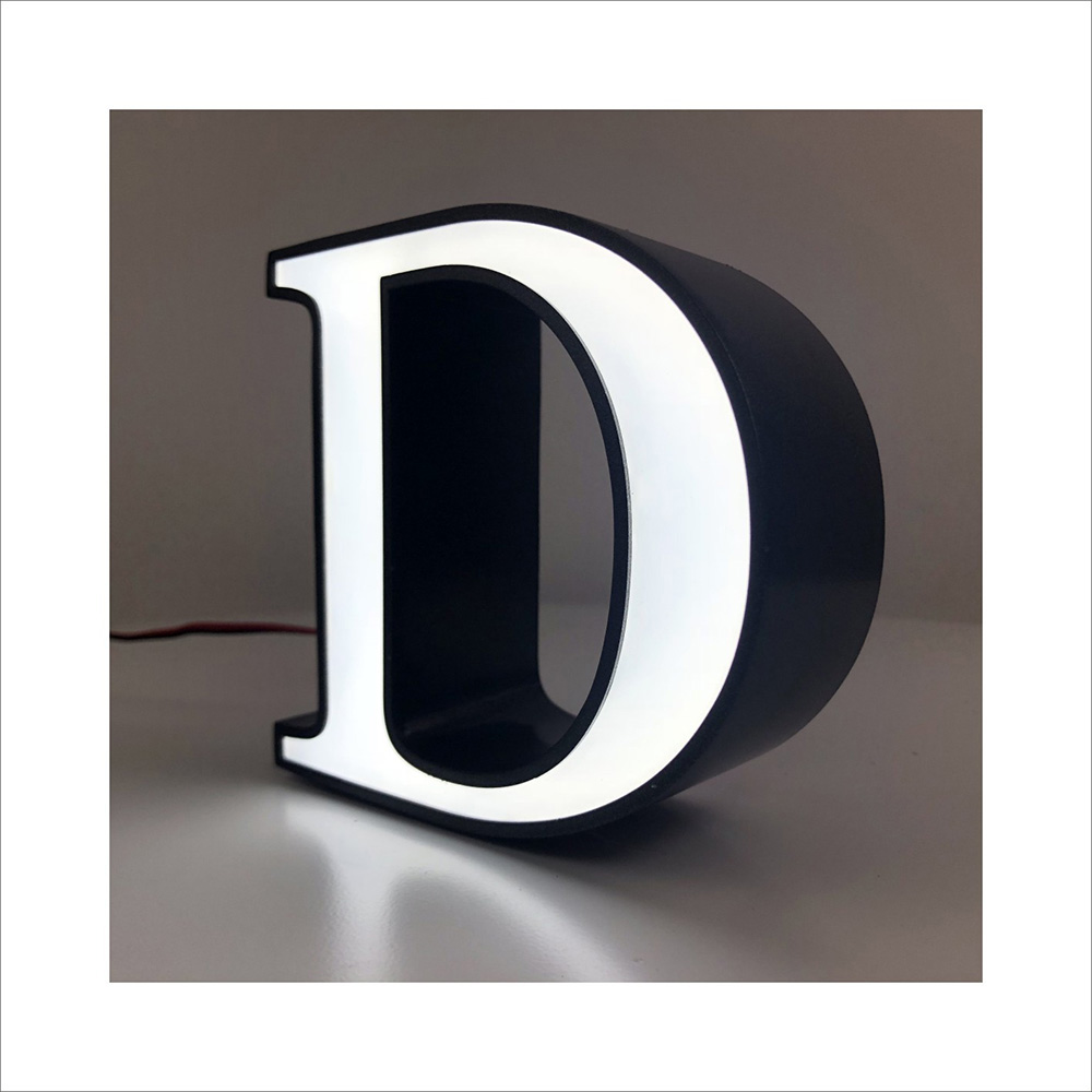 Hot Sales Channel Letters 3D Shop Sign Illuminated Building Custom Business Signs LOGO Outdoor Store Front LED Letter