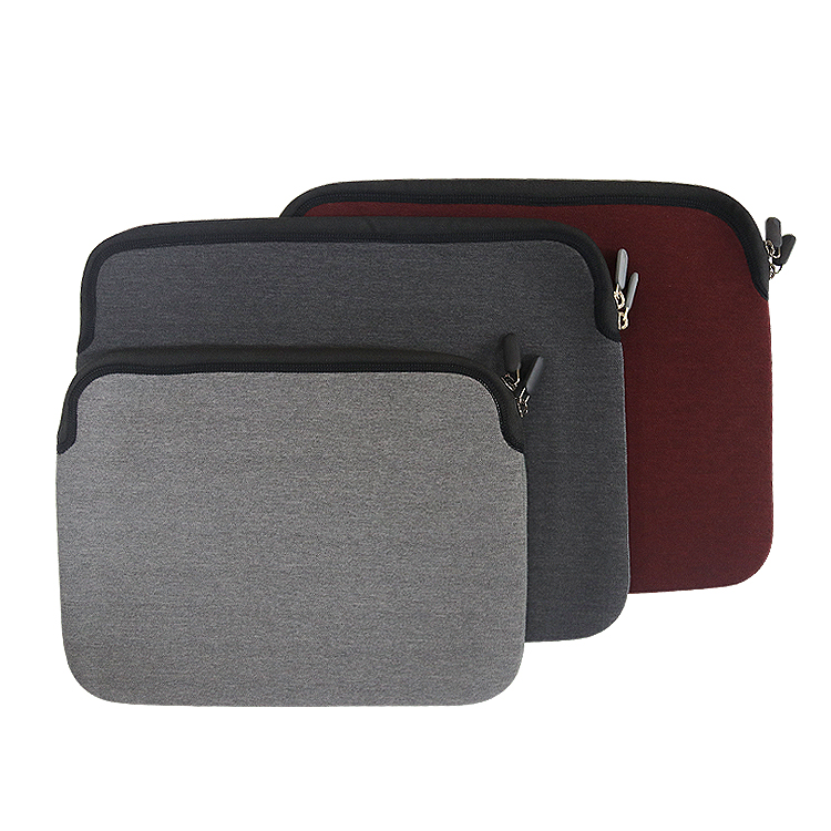 13 inch Neoprene Grey Tablet Travel Pouch Notebook Tablet Case Laptop Sleeve Case