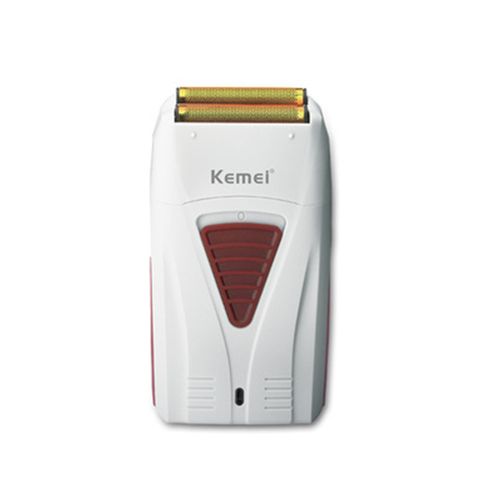 Мужская электрическая бритва Kemei 3382, перезаряжаемый через USB нож для бороды, машина для резки волос с алюминиевой фольгой