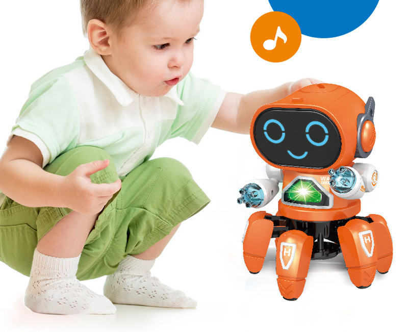Popular products children's educational toys singing and dancing robot electric toys