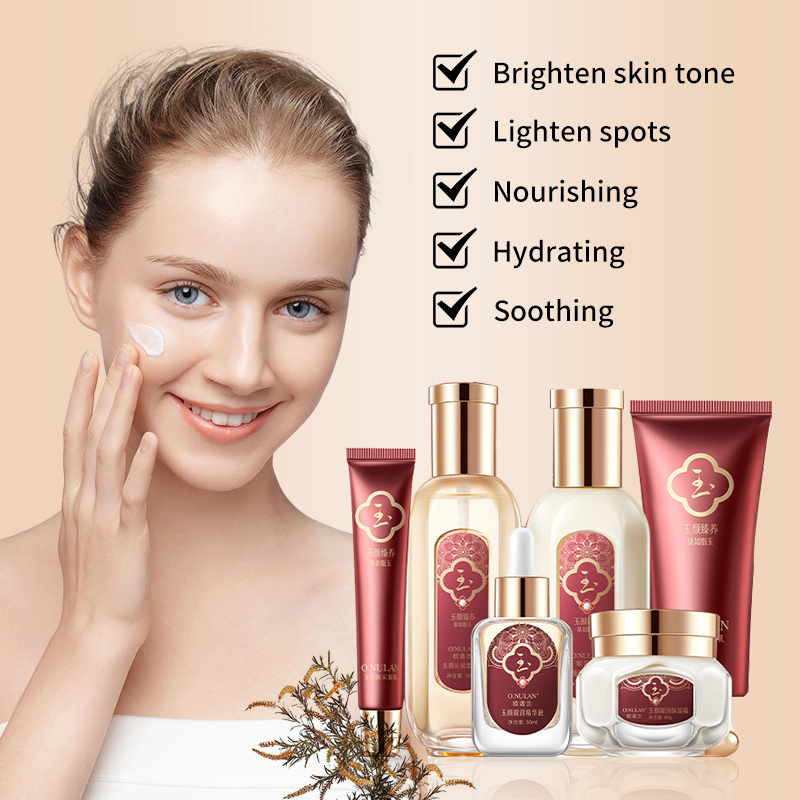 Private Label Natural and Vegan Skin Care Sets Brightening Moisturizing Face Skin Care Cosmrtics Kit Beauty Product or Ladies
