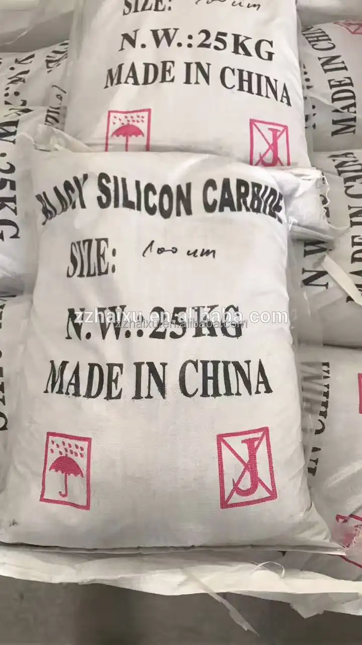 Black Silicon Carbide Black Carborundum 53c 54c Manufacturer