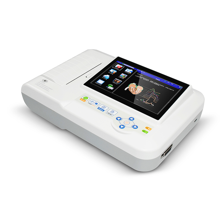 Электрокардиограф CONTEC ECG600G EKG, портативный аппарат ecg, цифровой 3/6 канальный ecg