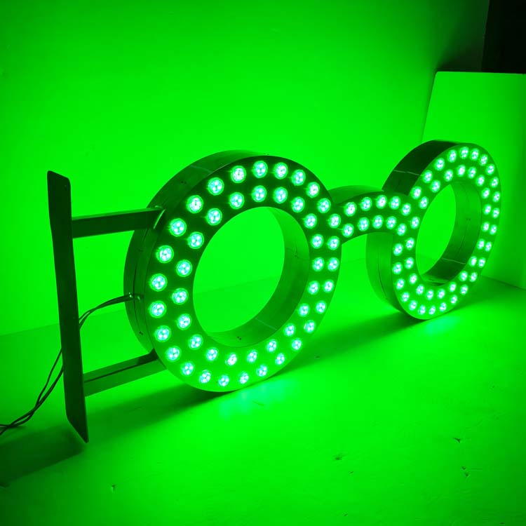 Factory direct LED Luminous Eye-catching Advertising Sign For Glasses Store