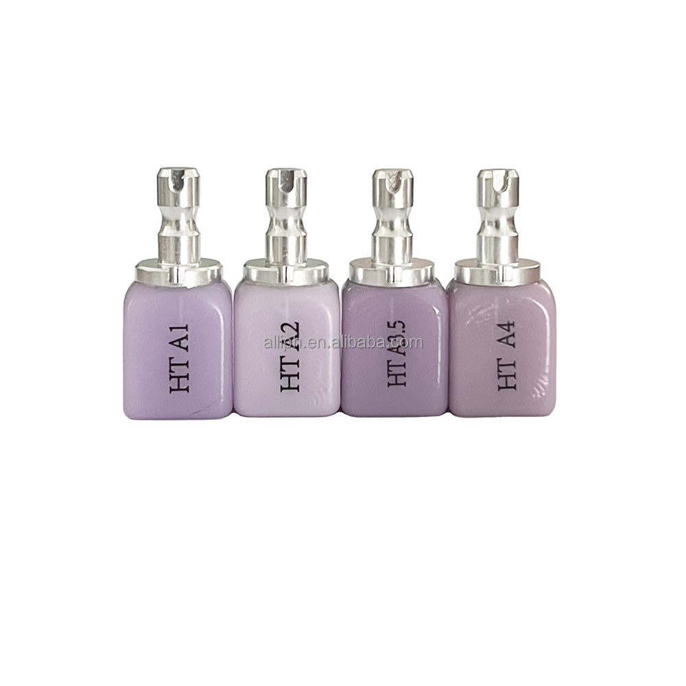 5pcs/box Dental Lithium Ceramic Press Ingot CAD CAM Lithium Glass Block