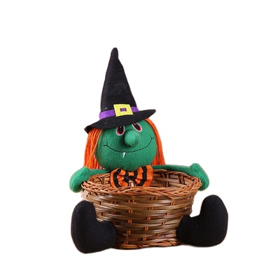 Halloween candy basket tabletop ornaments creative children candy basket