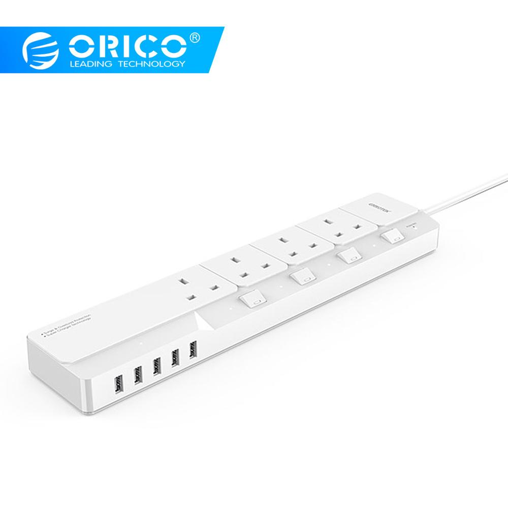 4 розетки 5 USB порт для защиты от перенапряжений