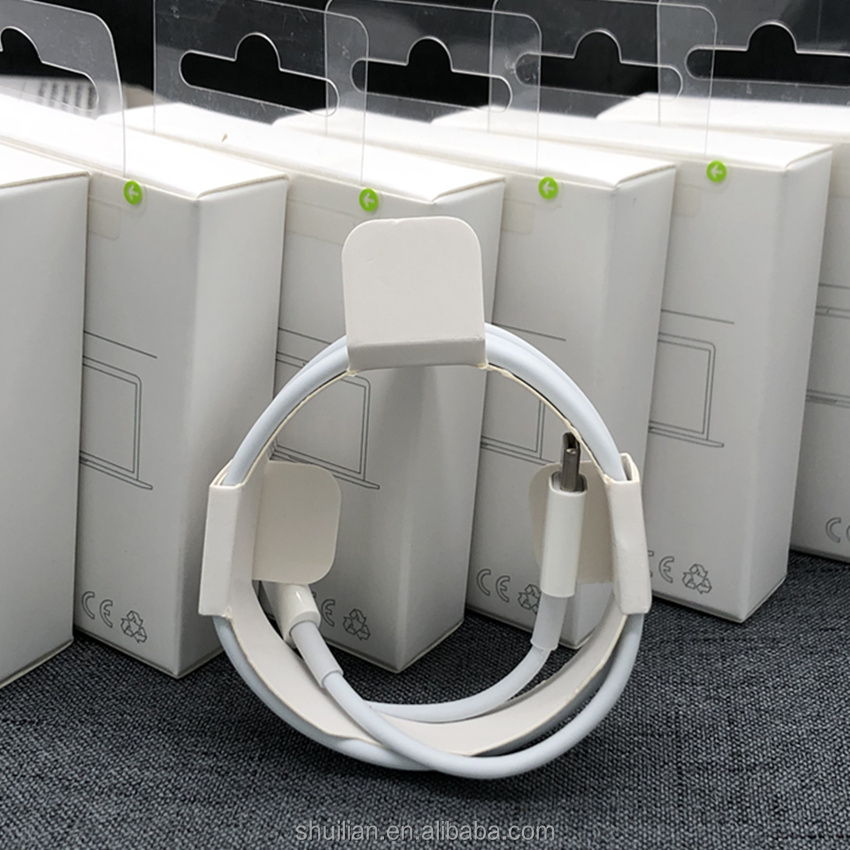Оригинальный 1 м PD USB C кабель Тип c к 8-контактному зарядному кабелю для iphone 11 12 pro max PD адаптер для быстрой зарядки с упаковкой