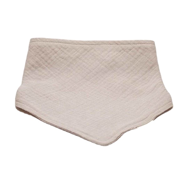 Natural Muslin Fabric Infinity Scarf Baby Bandana Bibs