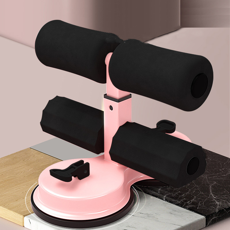 Customizable Portable Self-Suction Sit-up Bar Abdominal Core Trainer Movement Auxiliary Device Adjustable Sit Up Assistant