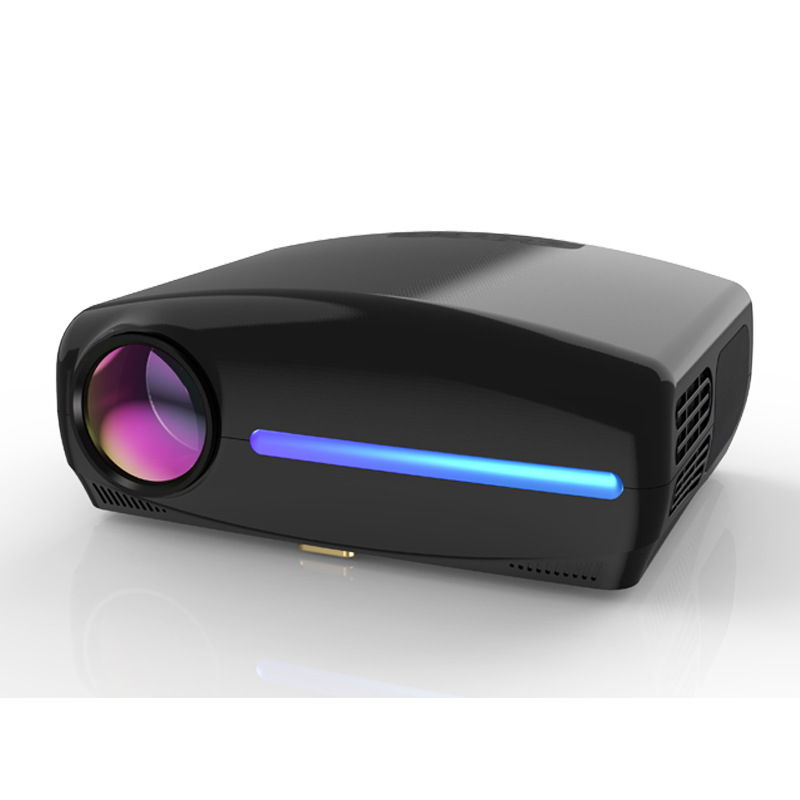 Портативный проектор WZATCO C2, 4 + 32 ГБ, 1920*1080P, Full HD, светодиодный проектор 4D, цифровой проектор Keystone 6500 люмен, домашний кинотеатр, светодиодный проектор
