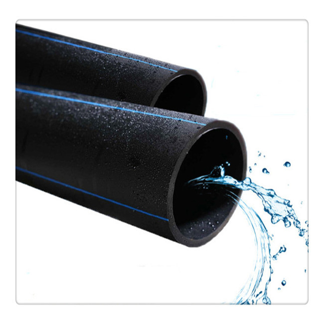 HDPE трубы для очистки сточных вод завод пластиковых сливных труб цена