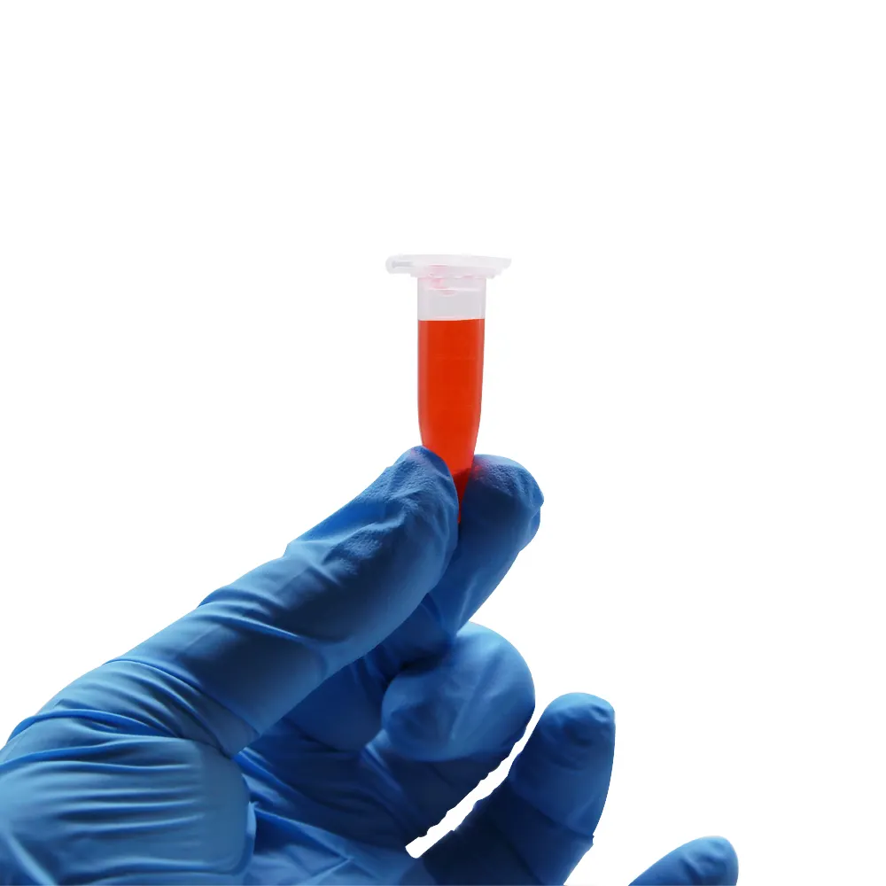 PCR Single Tube Transparent Polypropylene 0.2 Ml With Flat Head Plastic Pcr Tube